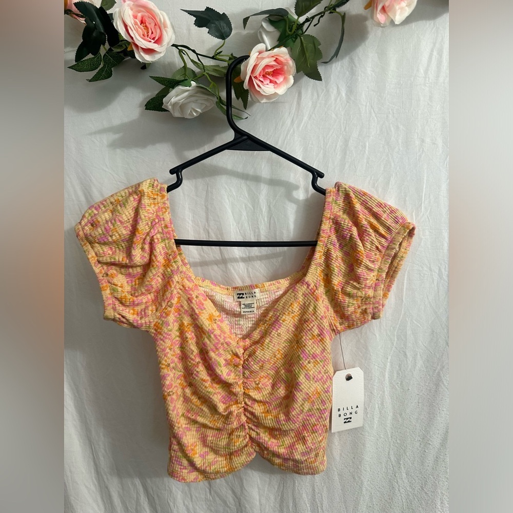 Billabong Floral Too NWT
